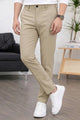 Regular & Tailored Formal Slim Fit Cotton Pant