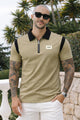 Turbo Performance Cut Men's Polo Shirt In Light Camel
