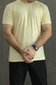 OnClub Running Core Imp Dry-Fit Tee In Light Yellow