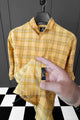 Turbo FearLess Checked Long Sleeve Cotton Casual Shirt