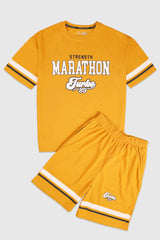 Turbo'89 STRENGTH MARATHON Edition Oversize Style Men's Tracksuit