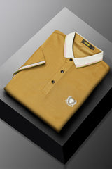 Turbo Summer Generic Men's Polo Shirt In Light Yellow