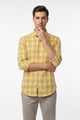 Turbo FearLess Checked Long Sleeve Cotton Casual Shirt