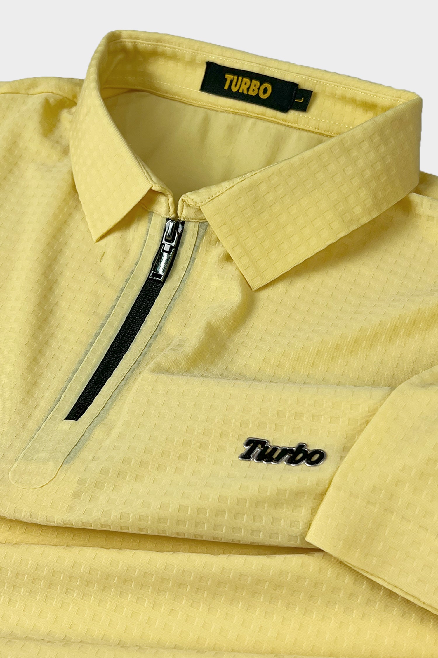 Turbo Holiday Outfit Stitchless Zip Style Men's Polo Shirt