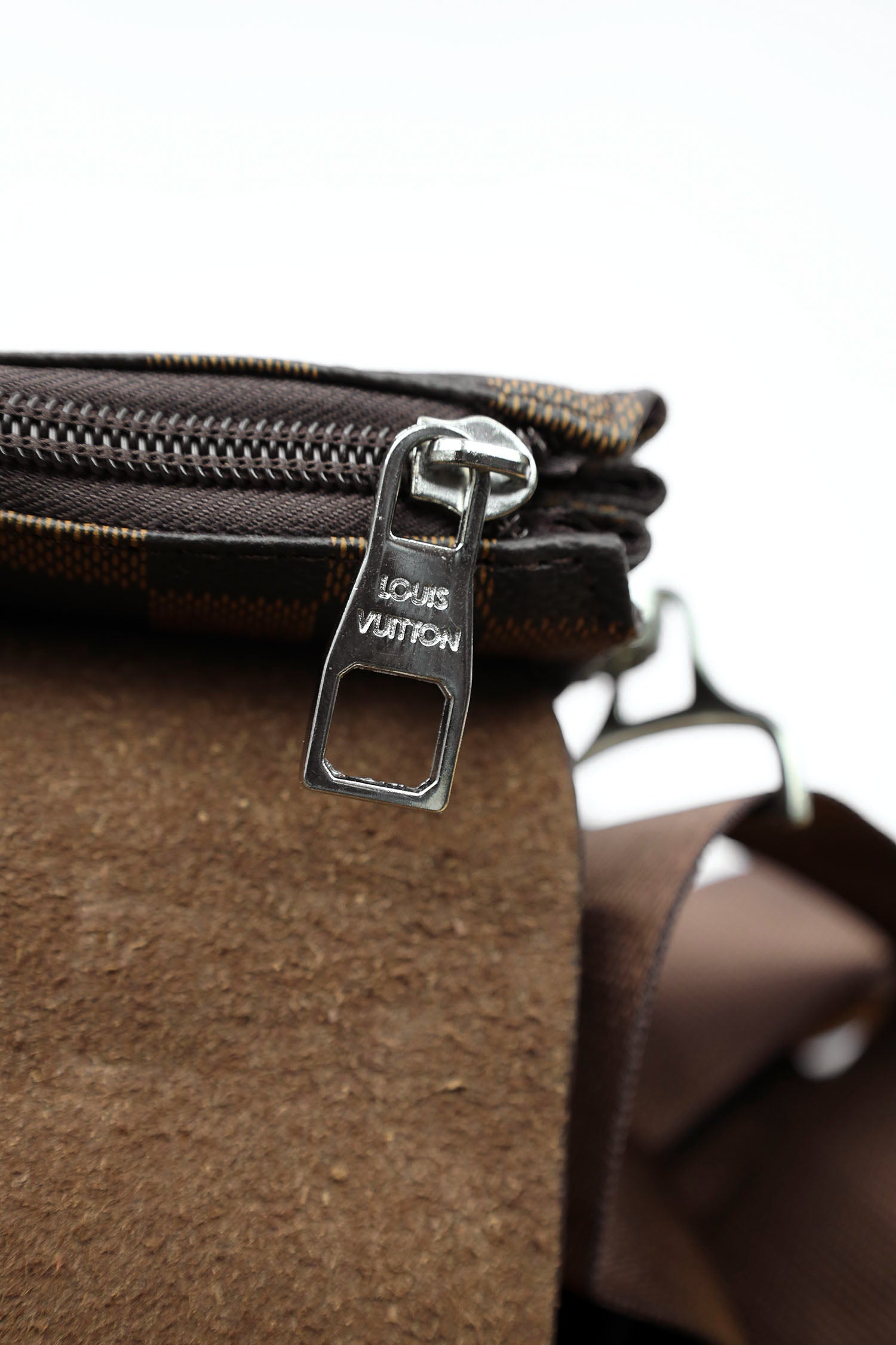 Luis Vten Imported Signature Cross Body Bag in Brown