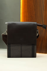 Burbrry Imported Signature Cross Body Bag in Brown