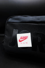 Jrdn Logo Waist Bag In Black