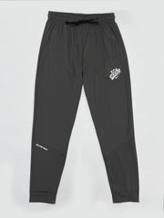 Nke Bottom Slogan Imported Trouser In Dark Grey