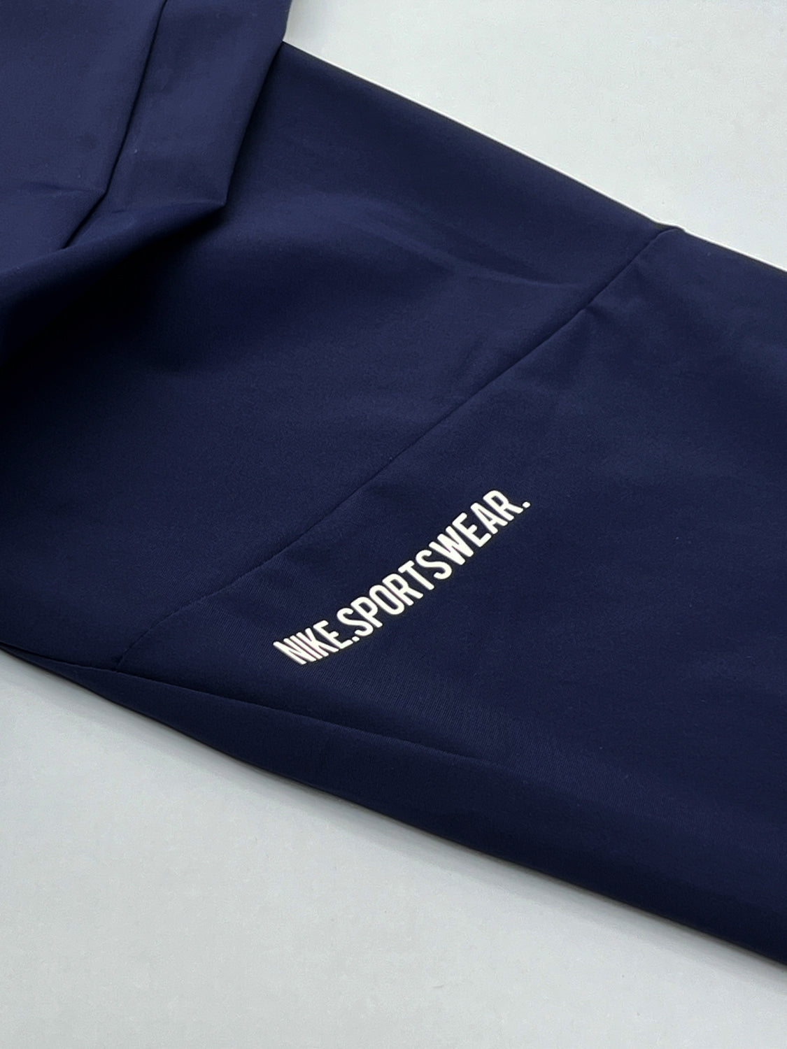 Nke Bottom Slogan Imported Trouser In Navy Blue