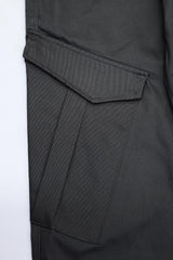 Grip Bottom Cotton Cargo Trouser In Grey