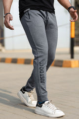 Nke Aplic Logo Men Training Trouser In Charcoal Grey