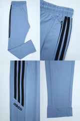 Adds Side Stripes Sportswear Trouser in Slate Blue