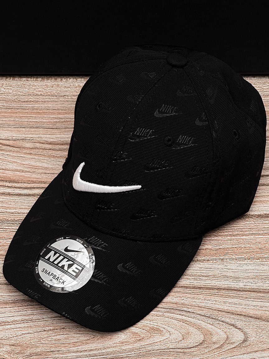 Nke Front Logo Cap In Black