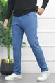 Turbo 'PrimeWear' Slim-Fit Jeans In Mid Blue