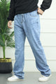 Men's Relax-Fit Turbo Jeans in Mid Blue
