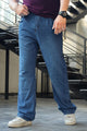 Denim 'Urban Skater' Comfort-Waist Baggy Jeans