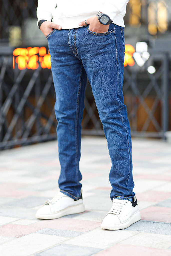 Mens Jeans Jeans 2019 Model Men's Fit Jeans Casual Stretch Denim