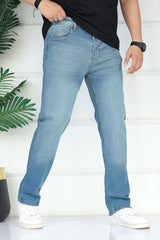 Turbo Apex-Stretch Performance Slim Fit Jeans In Mid Blue