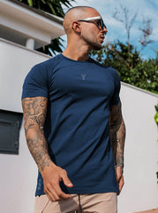 Turbo imp coolmax dryfit Tee In Navy Blue