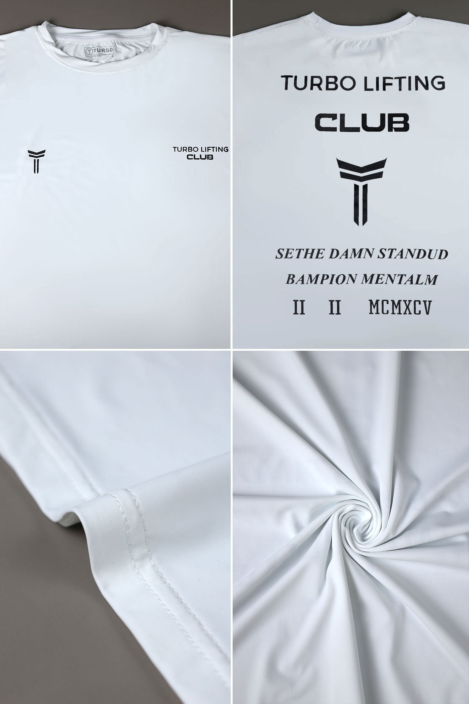 Turbo Champion Mentality Statement Dry-Fit Tee
