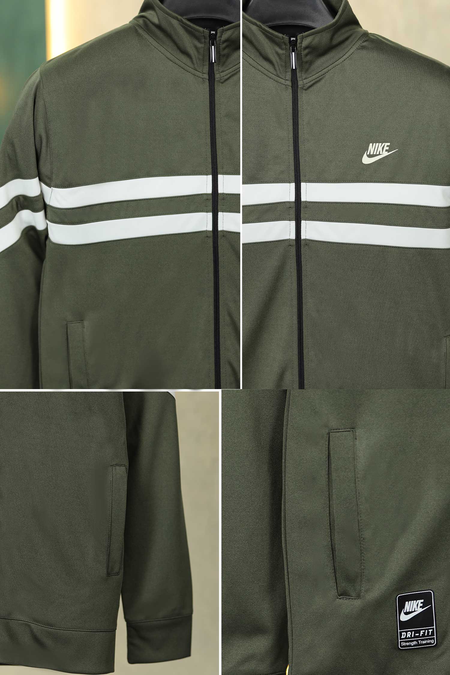 Nke Track Top "Pitch" Men Zipper Upper
