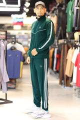 Turbo Athletic Runner Panelled Zipper Tracksuit