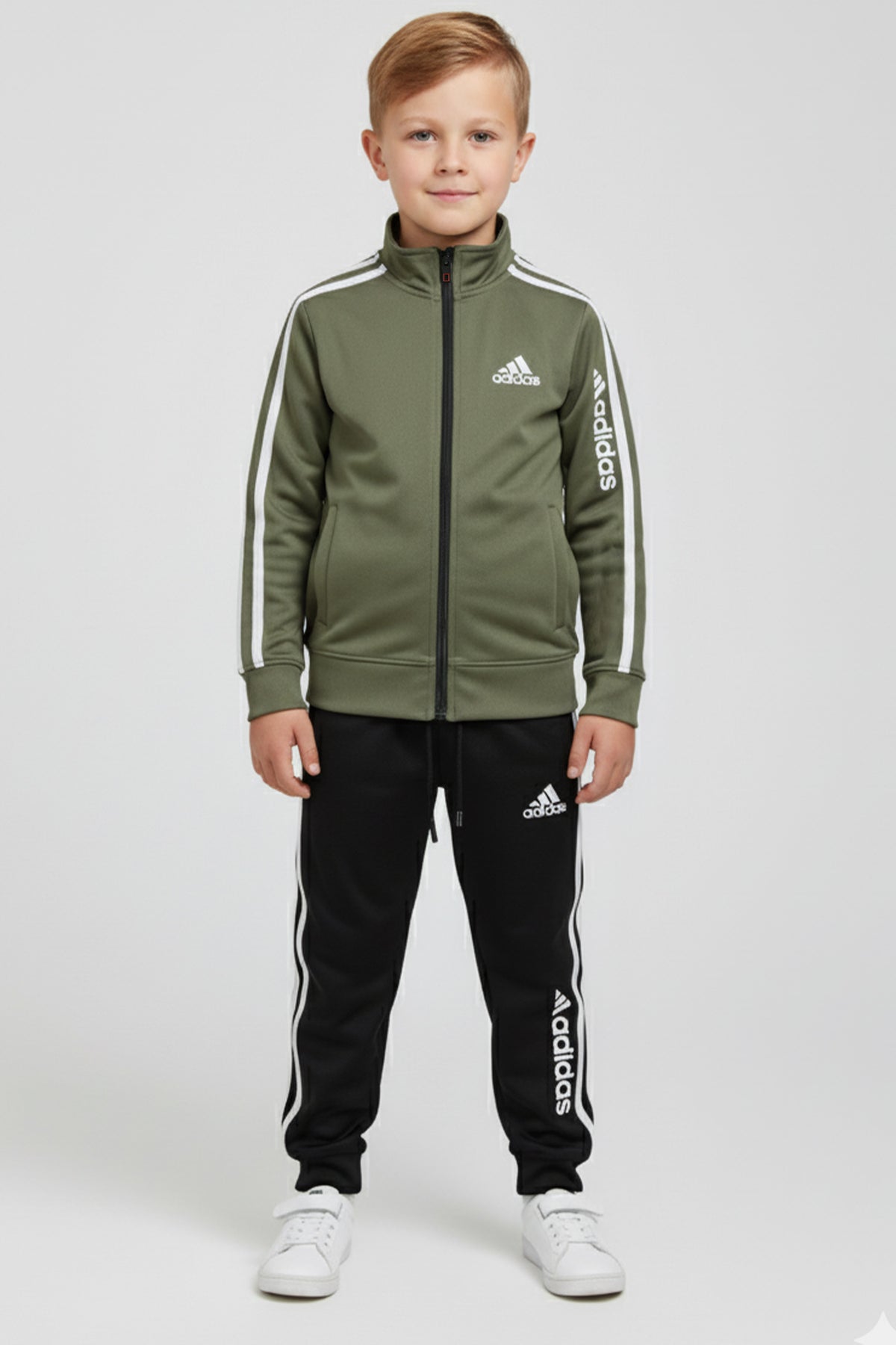 Adds Imported Multi-Slogans Unisex Kids Tracksuit