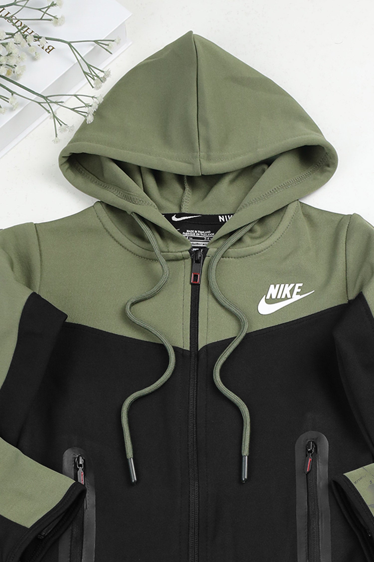 Nke Sportswear Tech Full-Zip Unisex Younger Kids Tracksuit