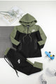 Nke Sportswear Tech Full-Zip Unisex Younger Kids Tracksuit In Mid Green&Black
