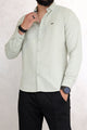Turbo Dobby Textured Long Sleeve Cotton Casual Shirt