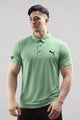 Pma Fine Ribbed Texture Dry-Fit Polo