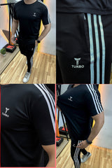 Turbo Signature Quickdry Tracksuit In Black