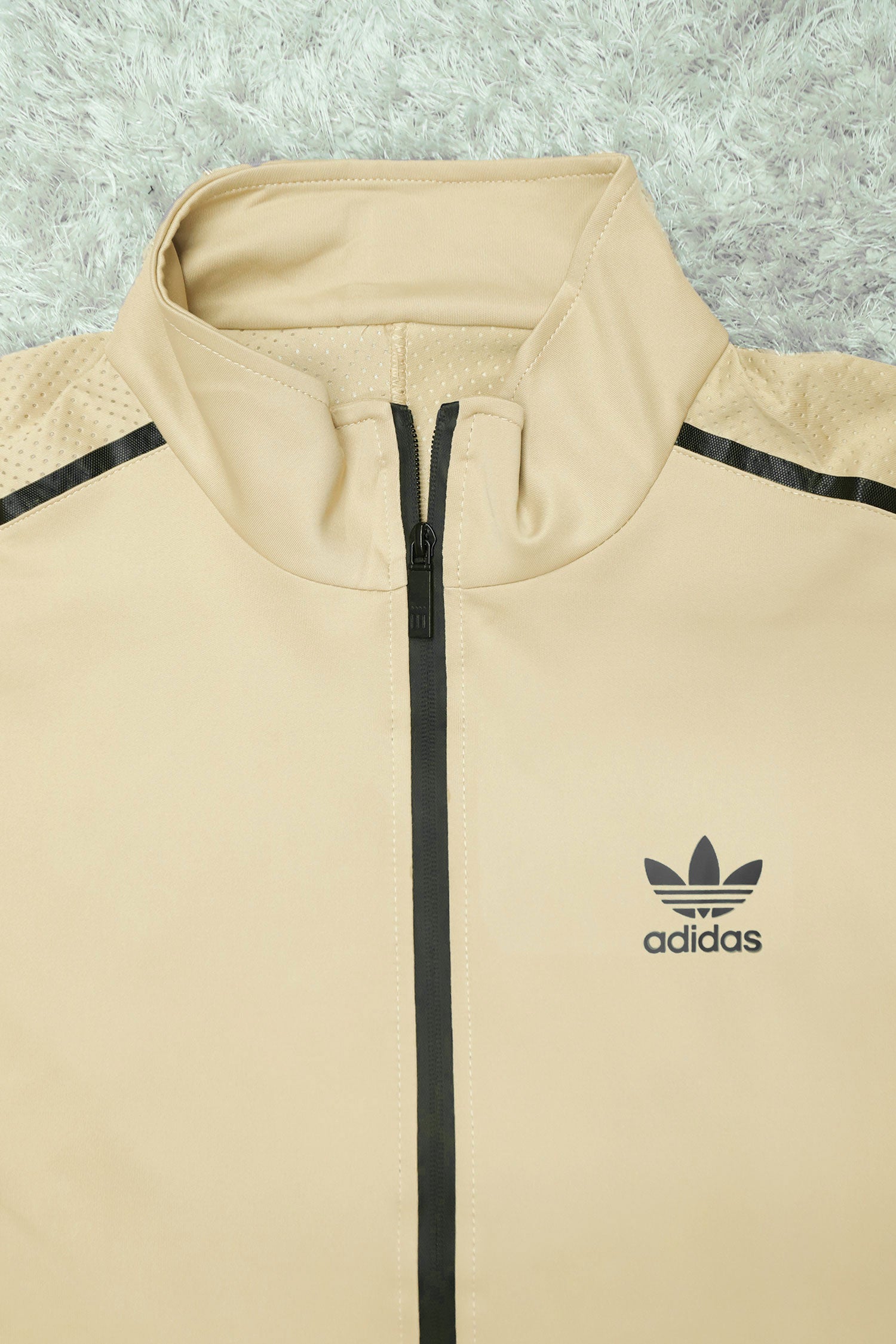 Adds Lane Stripe Sportswear Men Zipper Tracksuit