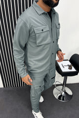 Turbo Pocket Style Men Tracksuit