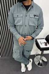 Turbo Pocket Style Men Tracksuit