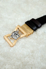 Vrsce Metal Alloy Automatic Buckle Branded Belt