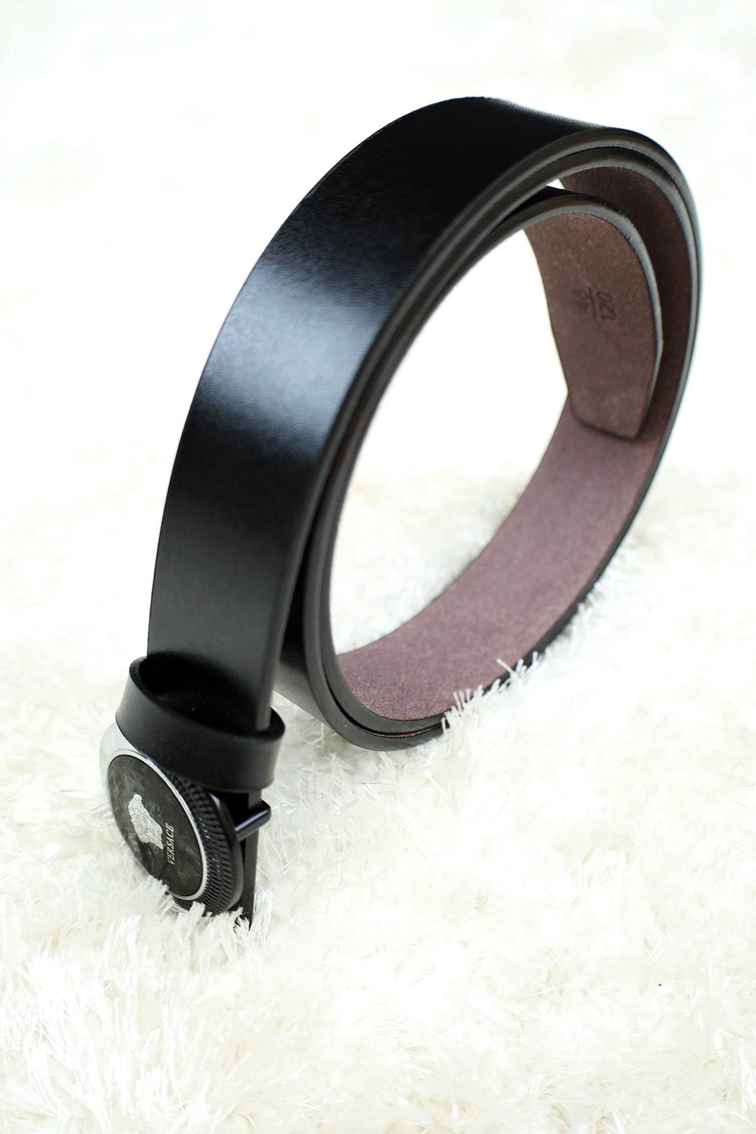 Vrsce Metal Alloy Automatic Buckle Branded Belt