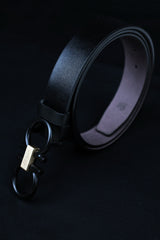 Feragmo Metal Alloy Automatic Buckle Branded Belt