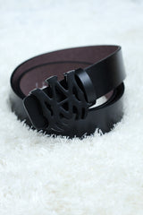 Armni Metal Alloy Automatic Buckle Branded Belt