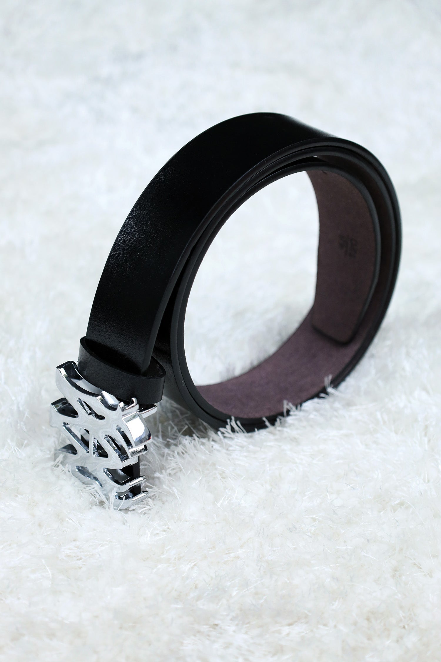 Armni Metal Alloy Automatic Buckle Branded Belt