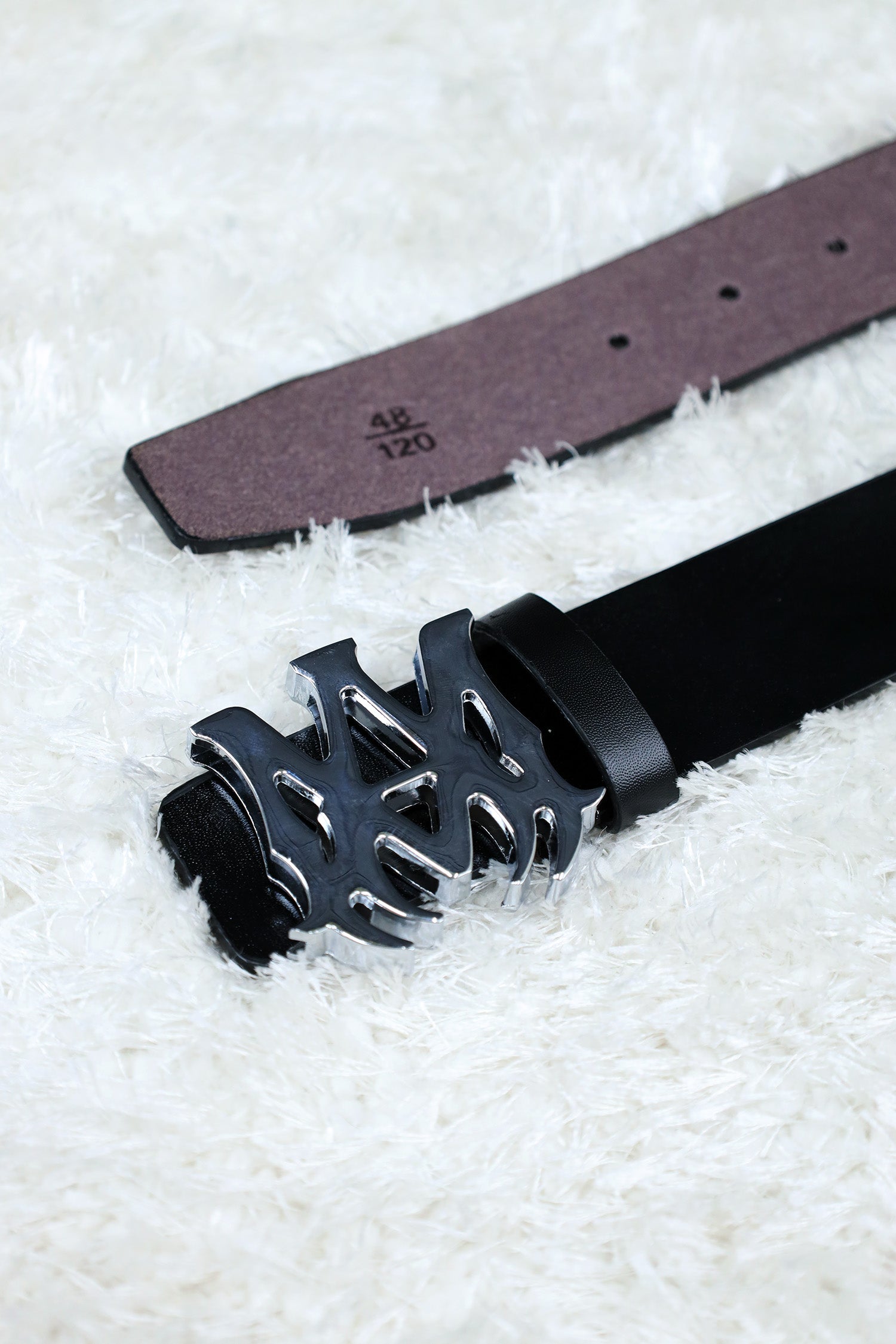 Armni Metal Alloy Automatic Buckle Branded Belt