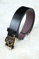RaPH Luren Metal Alloy Automatic Buckle Branded Belt