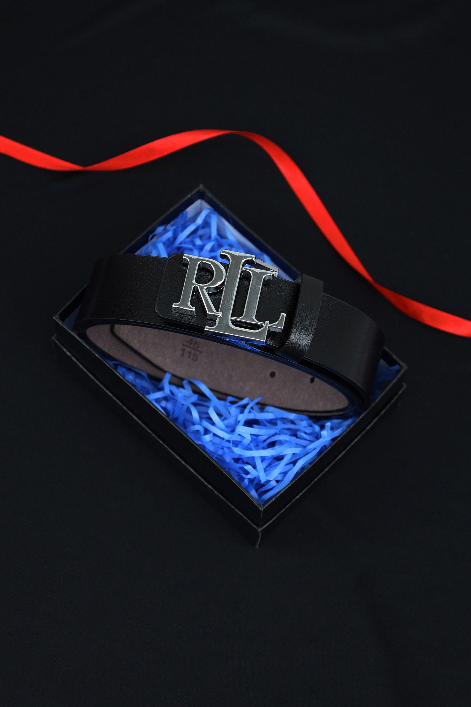 RaPH Luren Metal Alloy Automatic Buckle Branded Belt