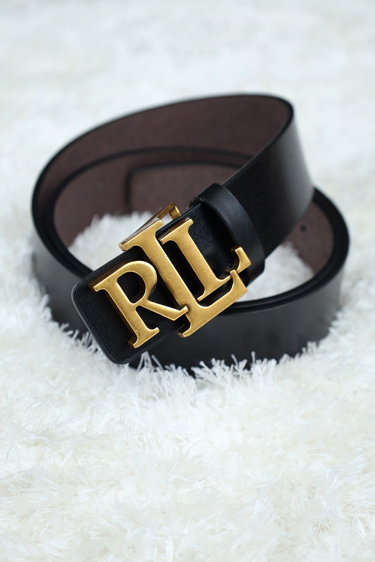 RaPH Luren Metal Alloy Automatic Buckle Branded Belt