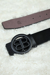 Balcaga Metal Alloy Automatic Buckle Branded Belt