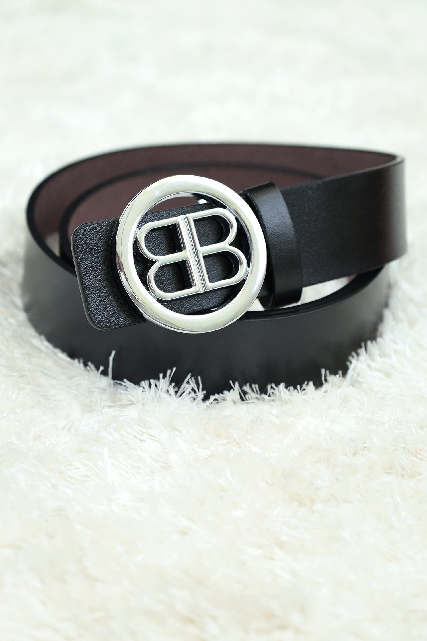 Balcaga Metal Alloy Automatic Buckle Branded Belt