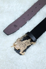 Burbrry Metal Alloy Automatic Buckle Branded Belt