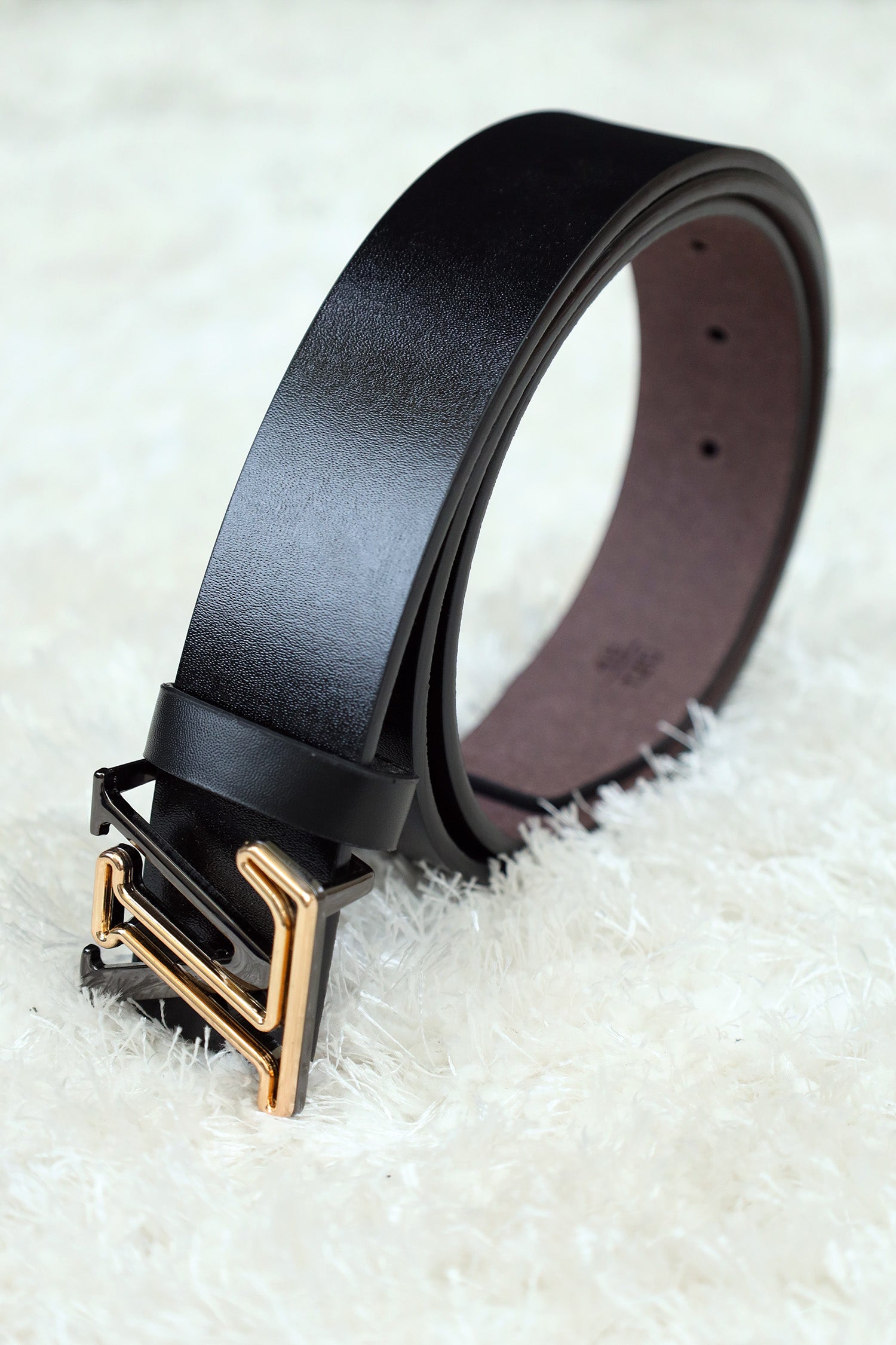 Luis Metal Alloy Automatic Buckle Branded Belt