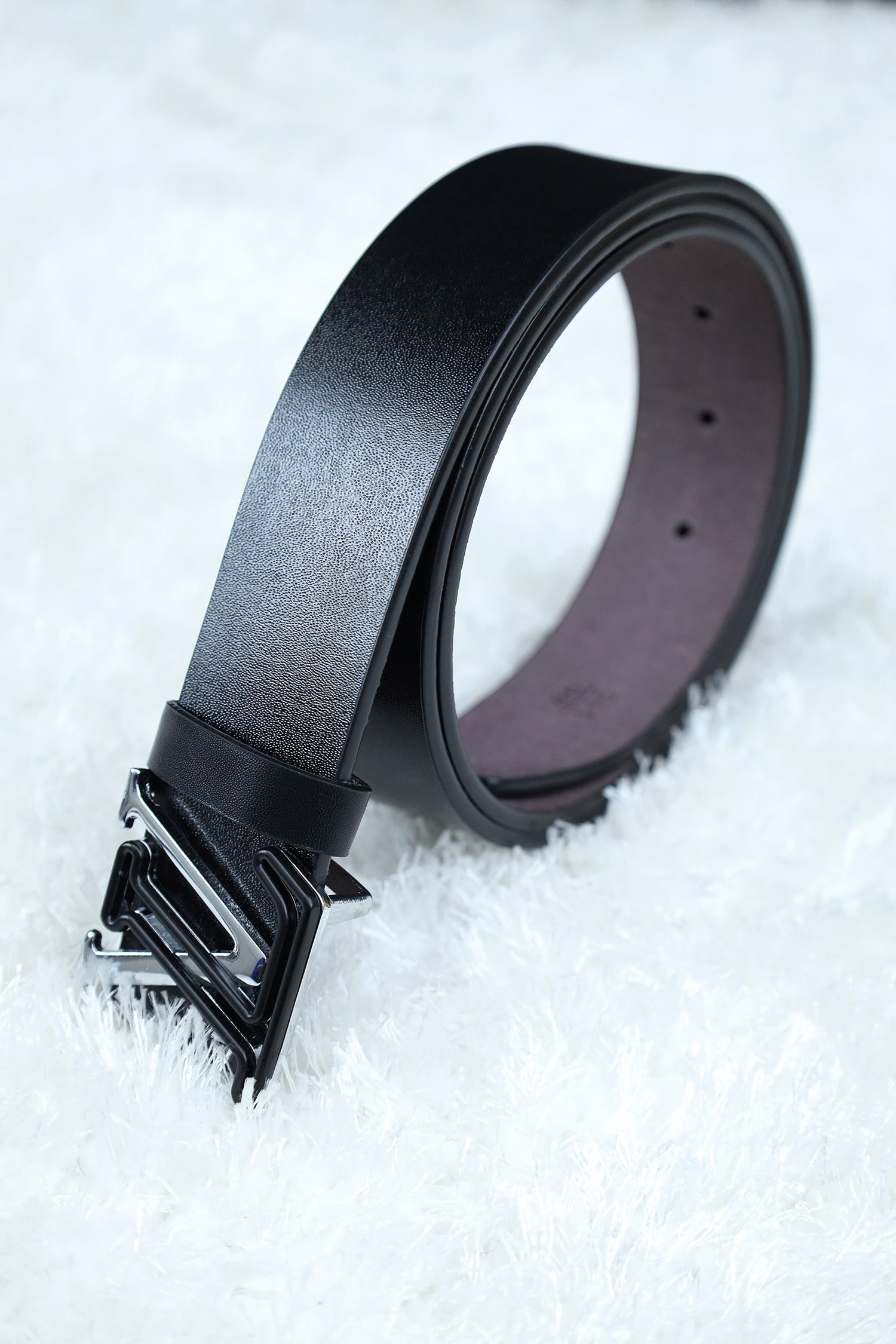 Luis Metal Alloy Automatic Buckle Branded Belt