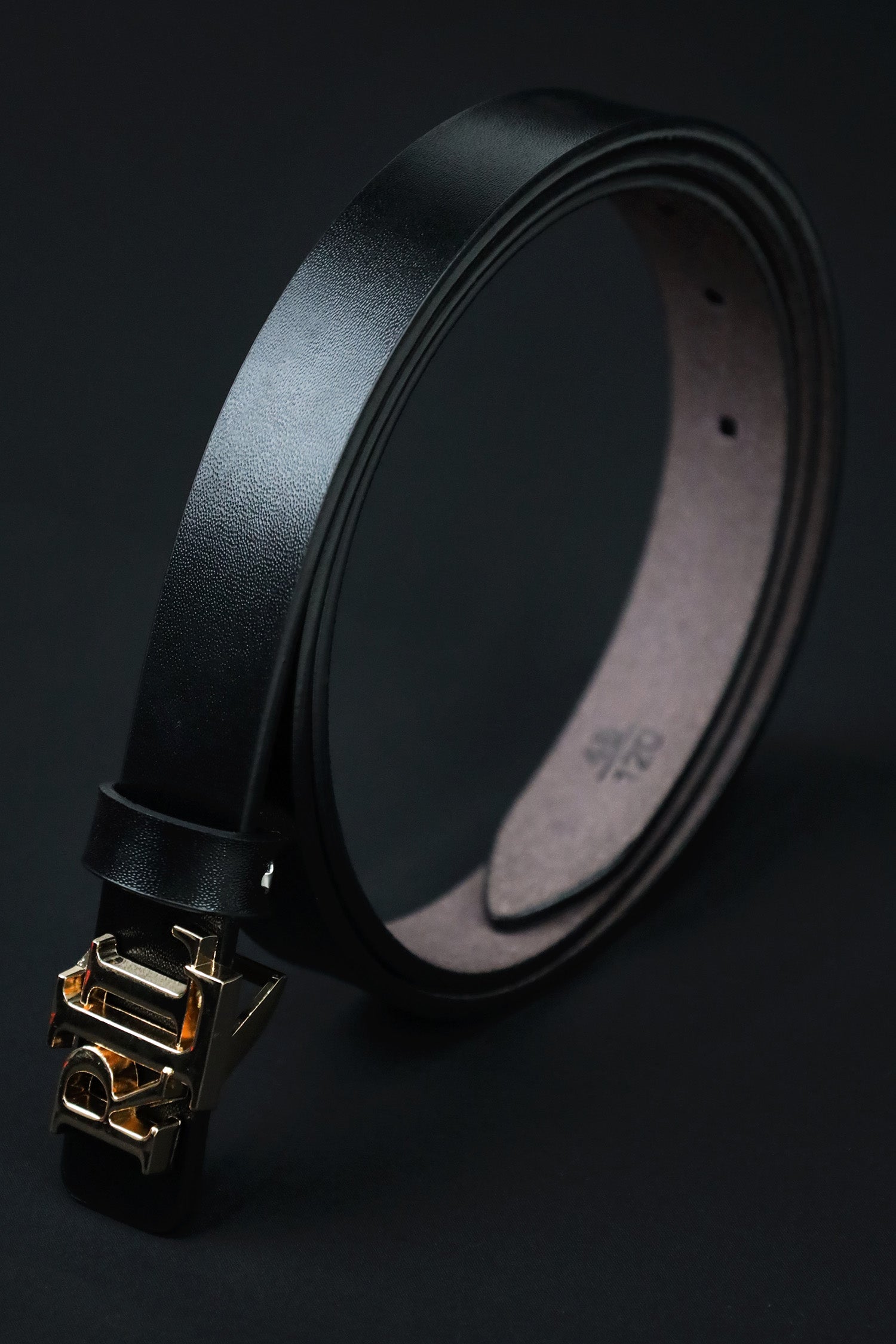 Raph Luren Metal Alloy Automatic Buckle Branded Belt